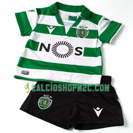 Sporting CP Bambino Maglia Prima 2019/2020 Manica Corta (+ Pantaloncini)